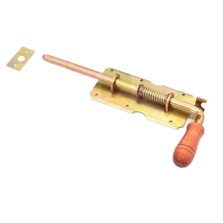 Zasuwa   sprężynowa 100 szeroka gał.drew.